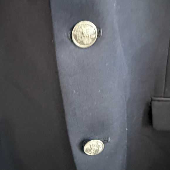 Michael Kors Blazer Two-Button Mens Navy 44L - Picture 3 of 5